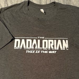 Men’s 3XL Mandalorian “Dadalorian”T-Shirt